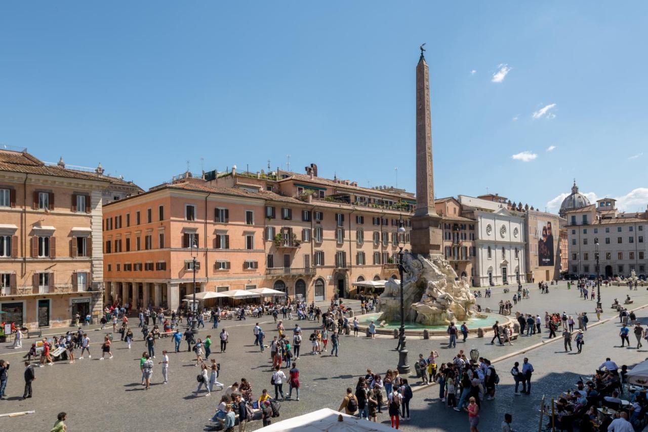 New! Amazing Piazza Navona View Rom